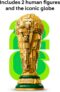 FIFA World Cup Official Trophy Building Set - Kit for Display in Bedroom, Home Office, Book Shelf - Soccer Fans Collectible - with World Cup 2026 Minifigure - Gift for Fans - 43020